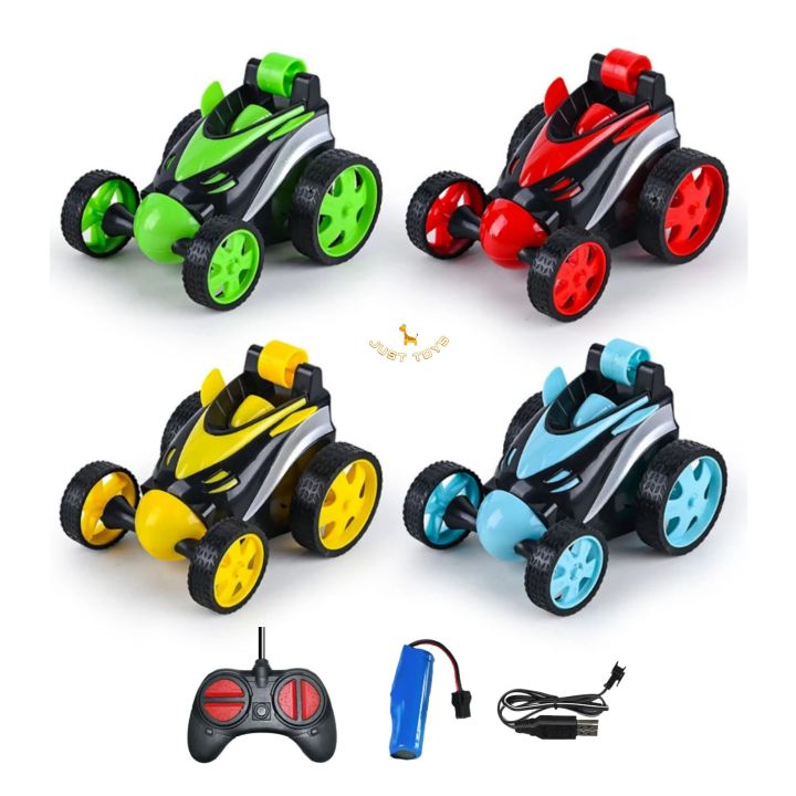 360 degree rotation racing car remote control stunt car for kids