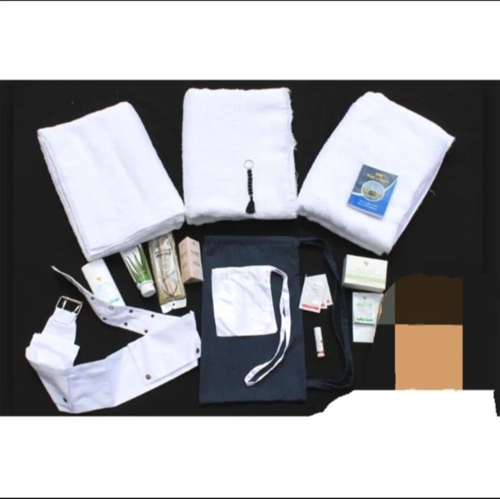 Hajj / Umrah Ahraam with carry items package with All accessories