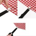 4Pcs/lot Bed Sheet Fasteners Holder Gadgets for Bed Sheet Organizer Mattress Cover Clip For Home Elastic Straps Adjustable Clips. 