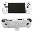 【Sleek】 For ROG Ally Transparent Protective Case Shockproof Back Cover With Bracket Handheld Console Full Coverage Game Accessory.