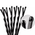 50-600pcs Black Straight Line Hair Clip U-shaped Needle Lady Hairpins Curly Wavy Grips Women Bobby Pins Styling Hair Accessories.