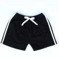 Boys Girls Shorts Cotton Black Red Soft for Kids Sport 2 to 3 4 5 6 7 8 9 10 11 12 13 14 Years 2024 Casual Children Short Pants. 