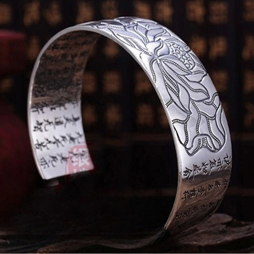 925%20Sterling%20Silver%20Bracelet%20For%20Women%20men%20Lovely%20Flower%20Chain%20Fashion%20Wedding%20Party%20Cute%20Lady%20Jewelry%20-%20Image%202