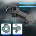 USB Charge Dual Head Fan Car Seat Back Cooling Fan Summer 360 Degree Rotation Auto Headrest Ventilation Fan Neck Cooler.