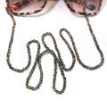 Fashion Reading Glasses Chain for Women Sunglasses Cords Casual 4mm Color Plating Beaded Eyeglass Strap Rope Masks Necklace . 