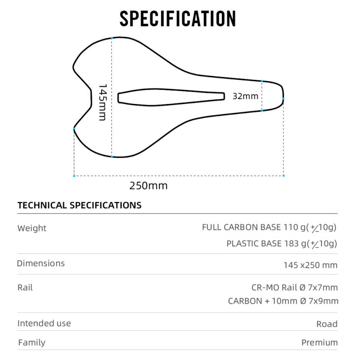 RYET%20Bike%20Saddle%20Super%20Light%20Full%20Carbon%20Racing%20Bicycle%20Seat%207x9mm%207x7mm%20Rail%20Superflow%20Road%20MTB%20Seating%20Cushion%20Cycling%20Parts%20-%20Image%203