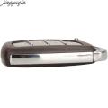 Jingyuqin 4 Buttons Smart Car Key Shell For Hyundai Tucson 2016 2017 2018 2019 2020 Without Battery Holder Remote Fob Case. 