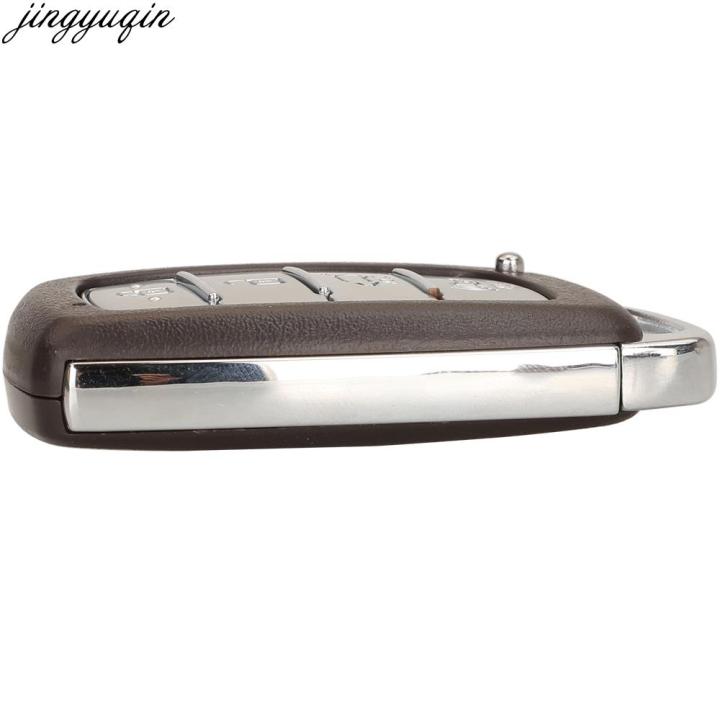 Jingyuqin%204%20Buttons%20Smart%20Car%20Key%20Shell%20For%20Hyundai%20Tucson%202016%202017%202018%202019%202020%20Without%20Battery%20Holder%20Remote%20Fob%20Case%20-%20Image%203