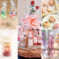 35*1500CM Flower Wrapping Paper Transparent Film Packaging Roll Flower Packaging Flower Shop Handmade Bouquet Gift Packaging. 