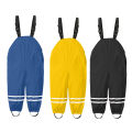 1-7y Boys Girls Suspenders Beach Pants Children Rain Pants Waterproof Ski Pants Windproof Pants Baby Boys Girls Overalls Fashion.