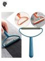 Portable Lint Remover - Electric, Rechargeable & Manual Fabric Shaver, Fuzz Remover, Lint Roller, Pet Lint Brush for Sweaters, Furniture, Wool Clothing, Upholstery, Pet Hair, Car Seats, Curtains, Carpets, Rugs, Sofa, Couch & Fabric Trending Product. 