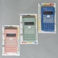Renzdo Kawaii Pastel KK-82MS-B Colorful Scintific Calculator 2 Line Display Fraction Calculations For Student. 