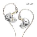 KZ EDX PRO Dynamic Earphones HIFI Bass Earbuds In Ear Monitor Sport Noise Cancelling Headset. 