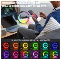 G Shape 5 In 1 Smart Wireless RGB Charger Table Lamp - Best Quality. 