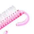 1/5/20Pcs Acrylic Nail Brush Pink Color Nail Art Manicure Pedicure Soft Remove Dust Plastic Cleaning Nail Brushes File Tools Set. 