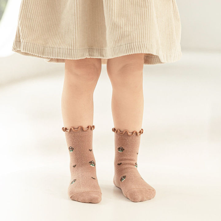 Lawadka%200-5T%205Pairs/set%20Kids%20Girl%20Socks%20Cotton%20Print%20Baby%20Socks%20for%20Girls%20Fashion%20Soft%20Toddler%20Children's%20Sock%20Spring%20Autumn%20New%20-%20Image%205