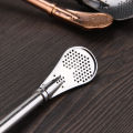 4pcs Yerba Mate Straw Filter +1 Brush Reusable 304 Stainless Steel Bombilla Drinking Straw Metal Tea Tools Bar Accessories. 