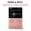 NEW TRIMUI BRICK Hammer Handheld Game Console 3.2'' IPS Screen Linux System Metal Body Key LED Lighting Free Key cap .