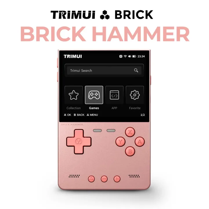 Trimui%20Brick%20Hammer%203.2"%20IPS%20Retro%20Handheld%20Console,%201024%C3%97768,%203000mAh,%20Metal%20Body,%20Open-Source,%20Classic%20Games%20%20-%20Image%203