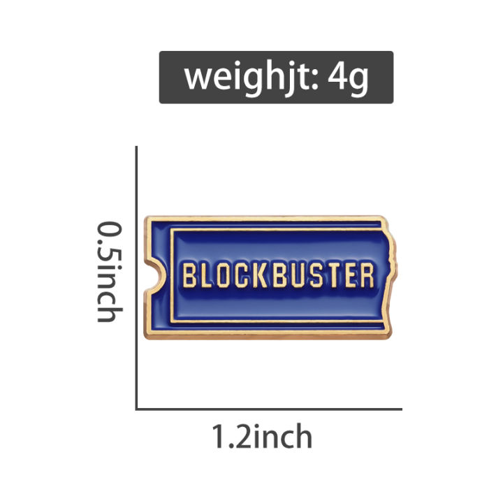 Blockbuster%20Video%20Enamel%20Retro%20Collect%20Films%20Movie%20Ticket%20Brooch%20Hat%20Lapel%20Pin%20Badge%20Jewelry%20for%20Backpack%20Clothes%20Wholesale%20Pin%20-%20Image%202