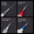 Glue Tips, 100pcs Plastic Glue Micro-Tips Glue Extender Precision CA Glue Applicator for Arts Crafts Hobby Projects Guitar. 