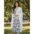 F Fashion.  3 piece Digital Printed Dress for Girls. 