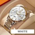 OLEVS Model 1020 Men's Stainless Steel Watch.