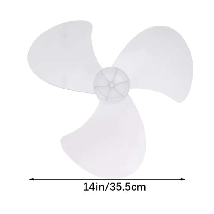 Multifunctional%2014Inch%203%20Leaves%20Plastic%20Fan%20Blade%20Household%20Electric%20Fan%20Standing%20Pedestal%20Fan%20Table%20Fanner%20Blade%20With%20Nut%20Cover%20-%20Image%206
