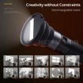 SIDANDE Videography Flashlight Zoomable Photography Fill Light Ambience Light with 1/4'' Thread for Camera Stand Cage. 