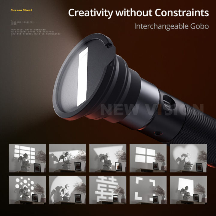 SIDANDE%20Videography%20Flashlight%20Zoomable%20Photography%20Fill%20Light%20Ambience%20Light%20with%201/4''%20Thread%20for%20Camera%20Stand%20Cage%20-%20Image%202