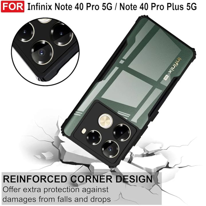 Infinix%20Note%2040%20Pro%20Protective%20Black%20Border%20Crystal%20Clear%20Xundd%20Mobile%20Back%20Case%20Cover%20-%20Image%205