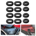 6x Motorcycle Side Fairing Cover Grommet Set Rubber For Honda CB/CL/SL/XL100 CB/CT/XL125 CB200 500 CB750K CB750F CB550F.
