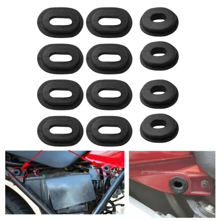 6x%20Motorcycle%20Side%20Fairing%20Cover%20Grommet%20Set%20Rubber%20For%20Honda%20CB/CL/SL/XL100%20CB/CT/XL125%20CB200%20500%20CB750K%20CB750F%20CB550F%20-%20Image%202