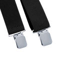 Suspenders for Men Work Heavy Duty Big and Tall 3.5cm Wide X Back with 4 Strong Clips Adjustable Elastic Trouser Braces Straps. 