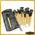 24 pieces makeup brush set. 