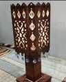 Wooden lamp. 