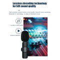 Wireless 3.5mm Lavalier Lapel Microphone Omnidirectional Condenser Mic for Camera Speaker Smartphone,Recording Mic for Youtube. 