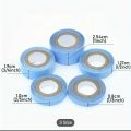 LACE Front Hair System Tape Roll BLUE 3 Yards - Double sided Authentic WALKER Tape (10 Days Hold Grip). 