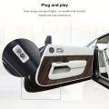 4pcs LED Car Door Light Courtesy Logo Projector Welcome Lamp For audi A1 A3 A4 A5 A6 A7 Q3 Q5 Q7 R8 B5 B6 B8 RS Car Accessories. 