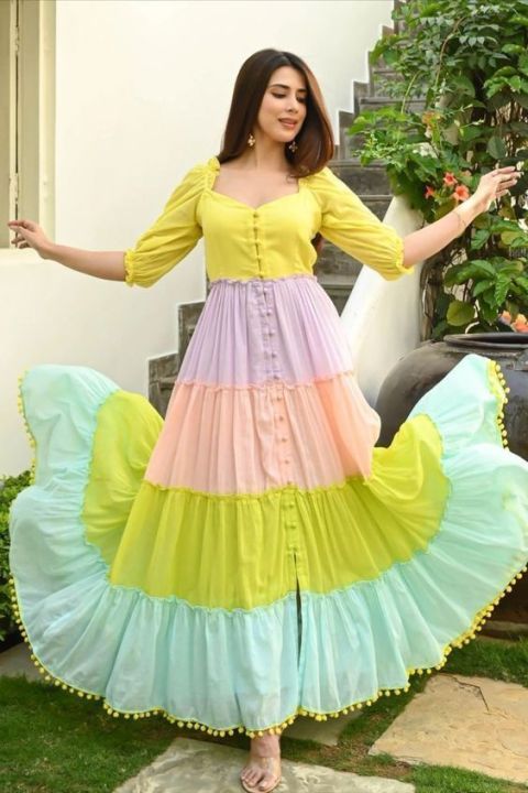 summer stylish dress for girls and women summer wear frocks cotton frocks new design.dresses fo summer unique style modern summer collection
