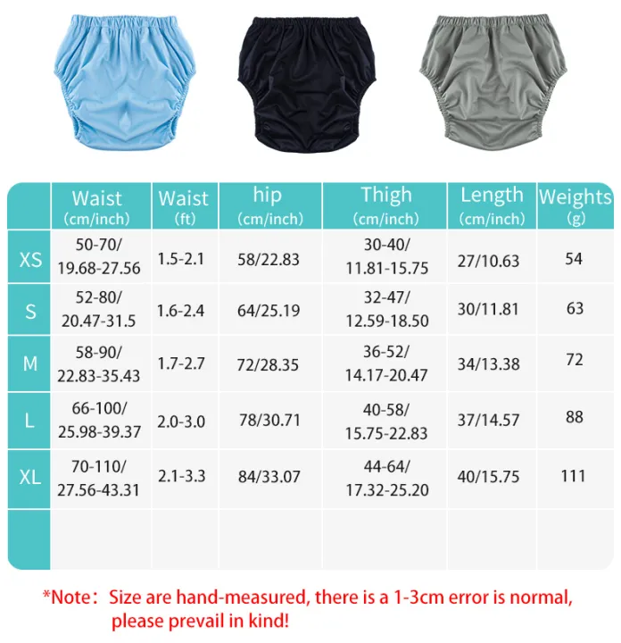 3pcs%20Solid%20Color%20Waterproof%20iaper%20for%20Adults%20Washable%20Reusable%20Diaper%20Care%20Pants%20Leak-proof%20Pants%20Waterproof%20Eldly%20Diaper%20Cover%20-%20Image%206