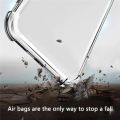 Oppo A3/A3x Transparent Shockproof jelly back Cover. 
