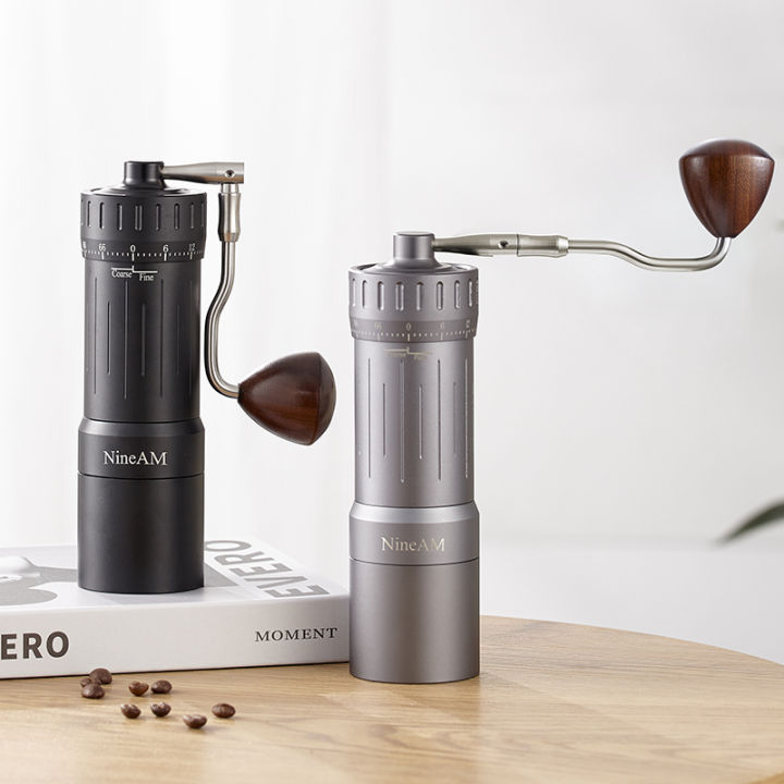 NineAM%20M1/Pro%20Manual%20Coffee%20Grinder%202024%20Newly%20Upgraded%2048MM%20Stainless%20Steel%20Cone%20Burr%20Suitable%20for%20Espresso%20Kitchen%20Tools%20-%20Image%204