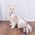 Cat Recovery Suit After Surgery Surgical Bandage Shirt Costume for Kitten Neutered Abdominal Wound Skin Damage.