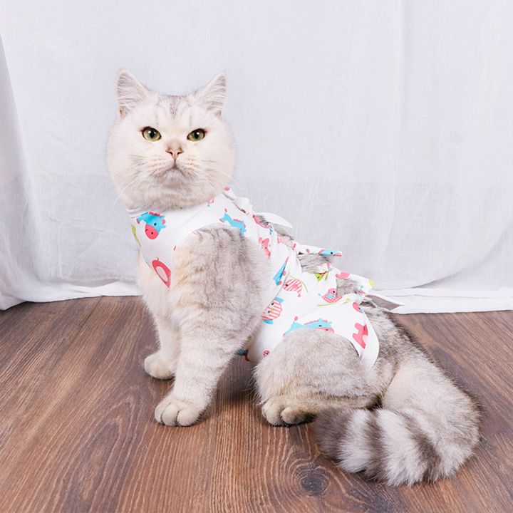 Cat%20Recovery%20Suit%20After%20Surgery%20Surgical%20Bandage%20Shirt%20Costume%20for%20Kitten%20Neutered%20Abdominal%20Wound%20Skin%20Damage%20-%20Image%202