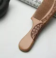 Natural Peach Wood Comb Close Teeth Anti-Static Head Massage Hair HealthTools. 