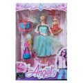 Fashion Princess Doll set random colour - 1piece.