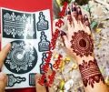 mehandi sticker. 