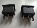 2 Pcs Two Way Push Button Switch SPST 3 Pin 3 Position 6A 250V 10A 125V KCD1-101 On/Off Boat Rocker Switch 2 Way Switch Button. 