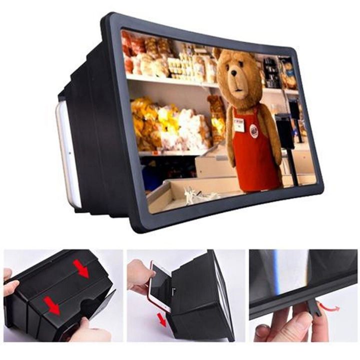 3D enlarged screen mobile phone